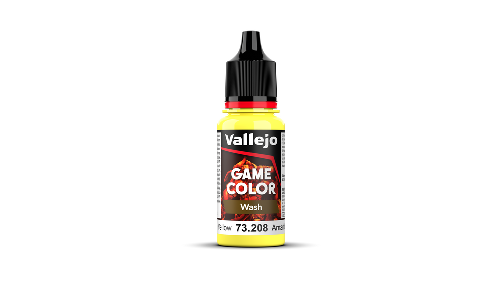 Vallejo Game Color Wash Yellow 73208