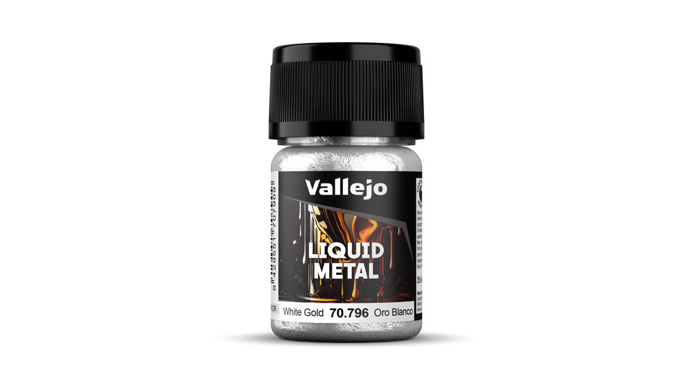 Vallejo Liquid Metal White Gold 35ml 70796