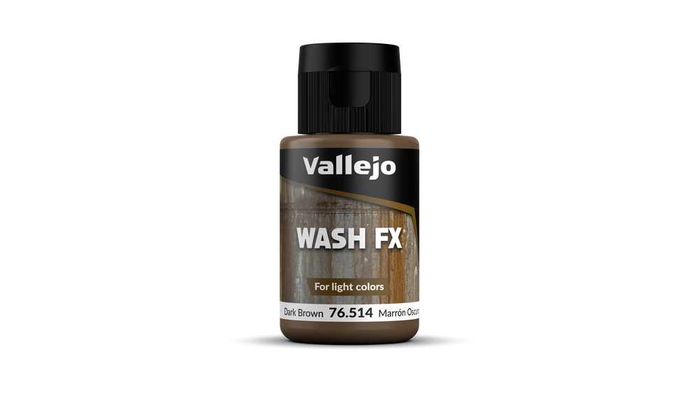 Vallejo Game Wash FX Dark Brown 76514