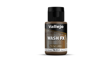 Vallejo Game Wash FX Dark Brown 76514