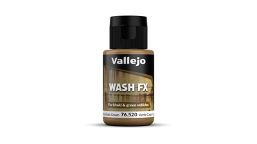 Vallejo Game Wash FX Dark Khaki Green 76520