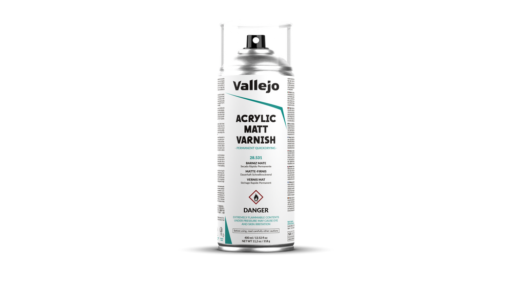 Vallejo Acrylic Matt Spray Varnish 28531