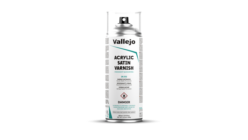 Vallejo Acrylic Satin Spray Varnish 28532