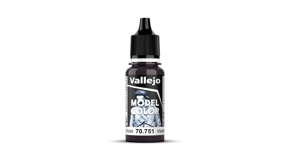 Vallejo Model Color Black Violet 70751