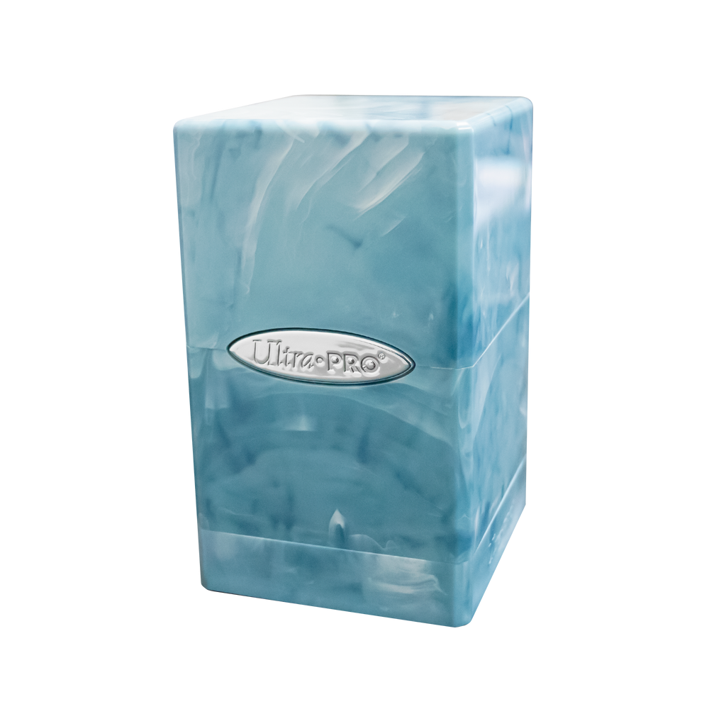 Ultra Pro - Satin Tower - Marble Light Blue