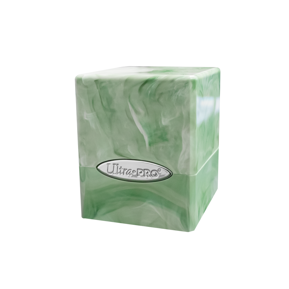 Ultra Pro - Satin Cube - Marble Lime Green