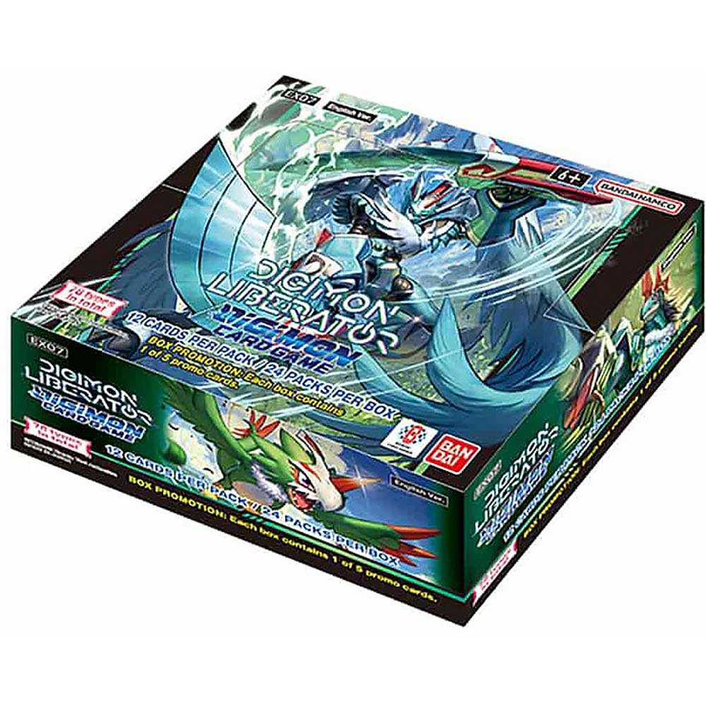 Digimon Card Game - Digimon Liberator Booster Box EX-07 (24 Packs)