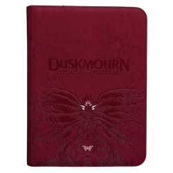 Ultra Pro RO-Binder Duskmourn Creepy Leather-Bound Set Symbol Zippered