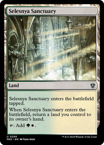 Selesnya Sanctuary [Murders at Karlov Manor Commander]