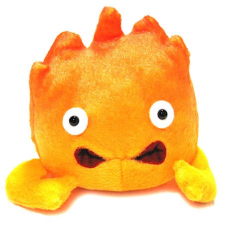 Howl's Moving Castle Plush: Calcifer 10 cm