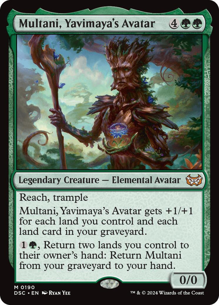 Multani, Yavimaya's Avatar [Duskmourn: House of Horror Commander]