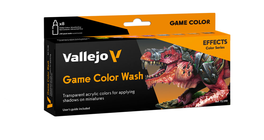 Vallejo Game Color Wash Set 72190