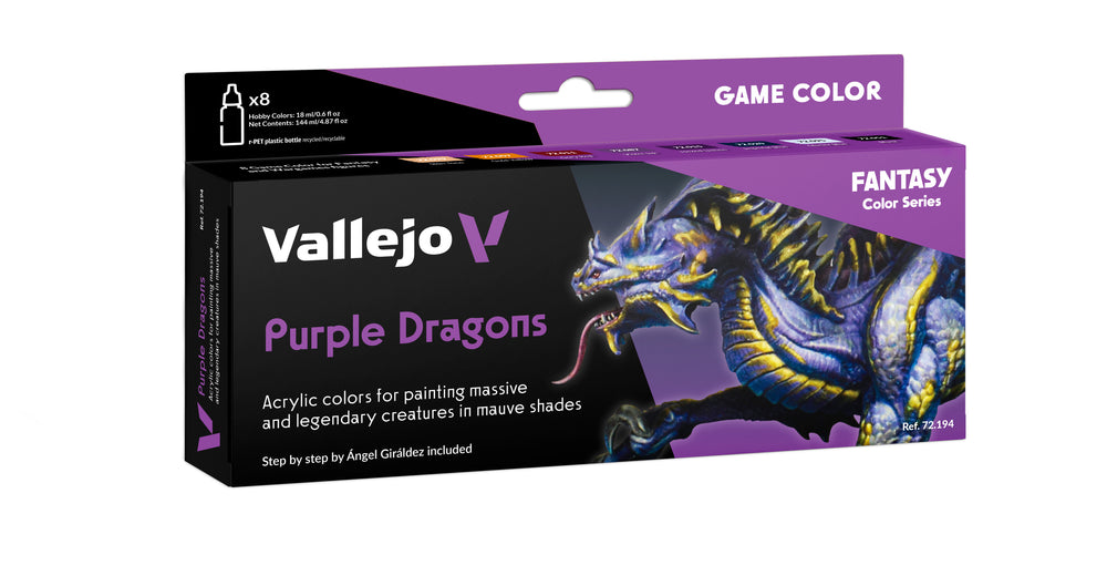 Vallejo Purple Dragons Set 72194