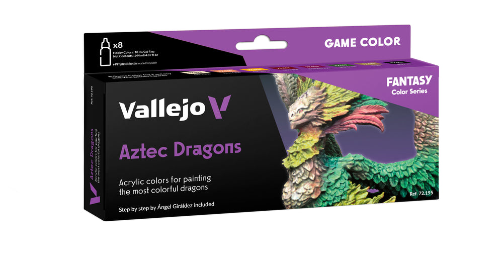 Vallejo Aztec Dragons Set 72195