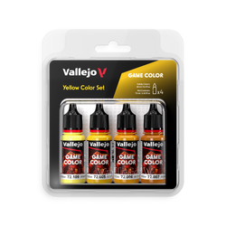 Vallejo Game Color Yellow Color Set 72378