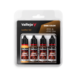 Vallejo Game Color Leather Set 72385