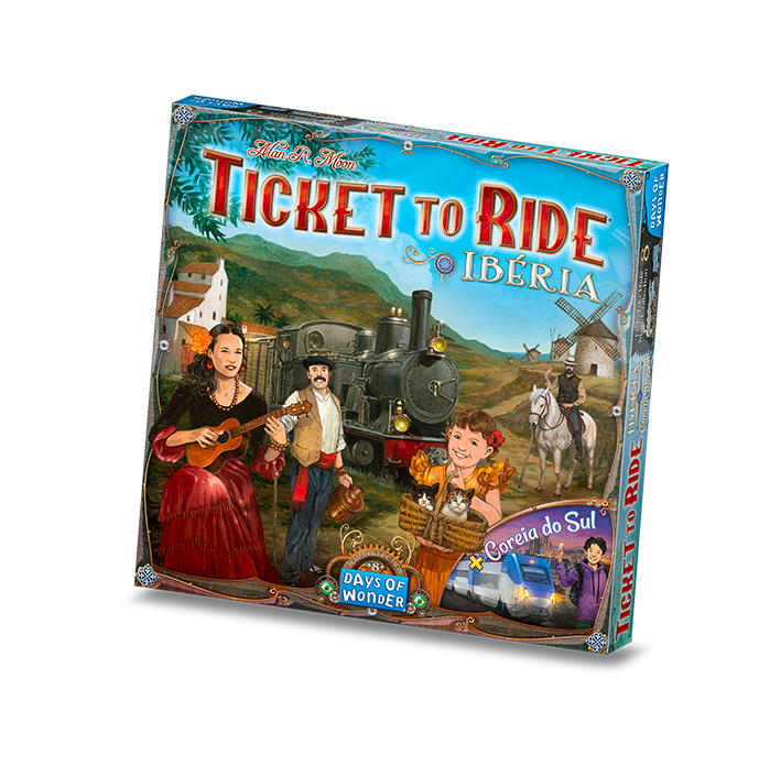 Ticket to Ride Map Collection: Volume 7 – Iberia & South Korea