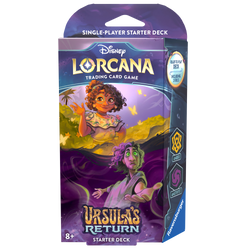 Disney Lorcana TCG: Ursula's Return Amber and Amethyst Starter Deck 1