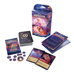 Disney Lorcana TCG: Shimmering Skies Amethyst and Ruby Starter Deck 2