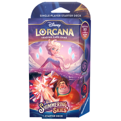 Disney Lorcana TCG: Shimmering Skies Amethyst and Ruby Starter Deck 2