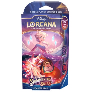 Disney Lorcana TCG: Shimmering Skies Amethyst and Ruby Starter Deck 2