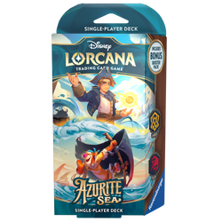 Disney Lorcana TCG: Azurite Sea Amber and Ruby Starter Deck