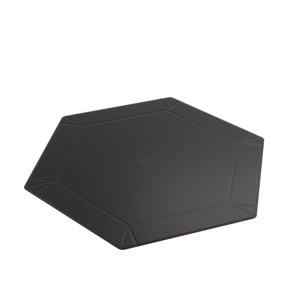 Gamegenic Magnetic Dice Tray Hexagonal Black/Pink