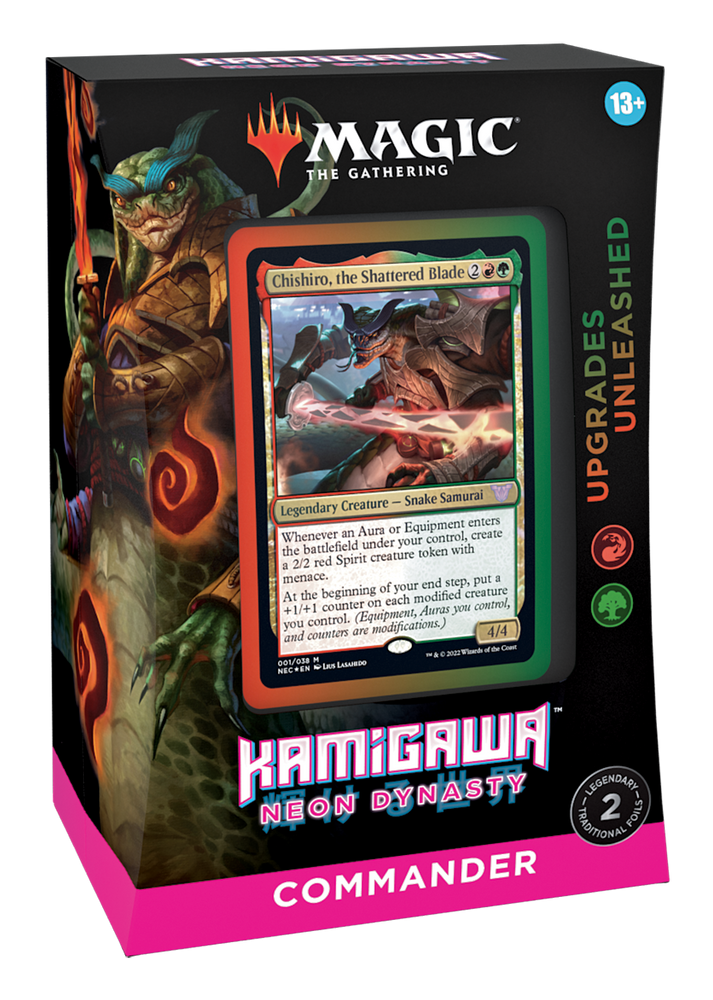 Magic the Gathering: Kamigawa: Neon Dynasty Commander Deck - Upgrades Unleashed