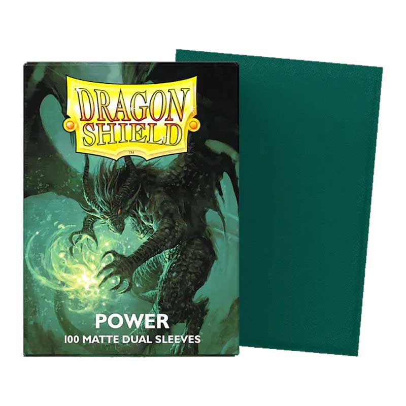 Dragon Shield Standard Size - Dual Matte Power (Metallic) 100p