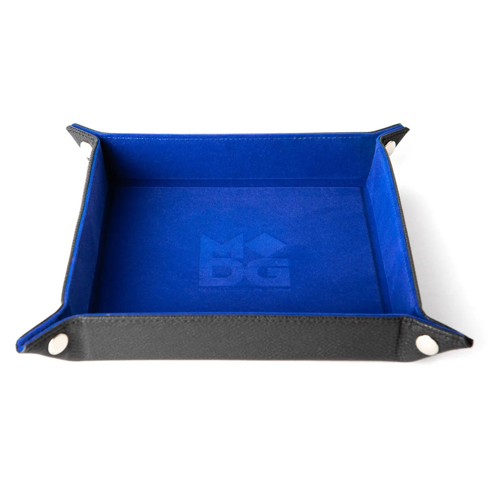 Metallic Dice Games: Dice Tray Blue