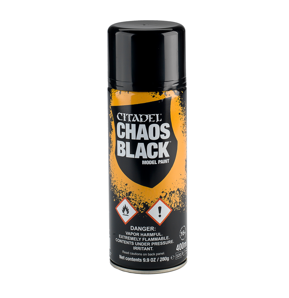 Citadel - Spray Paint - Chaos Black