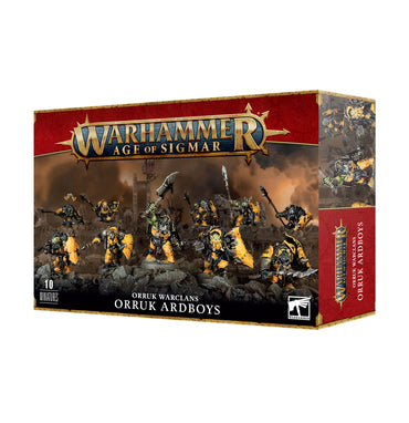 Warhammer AOS Orruk Warclans Orruk 'Ardboyz