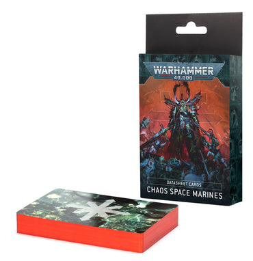 Warhammer 40k Datasheet Cards: Chaos Space Marine