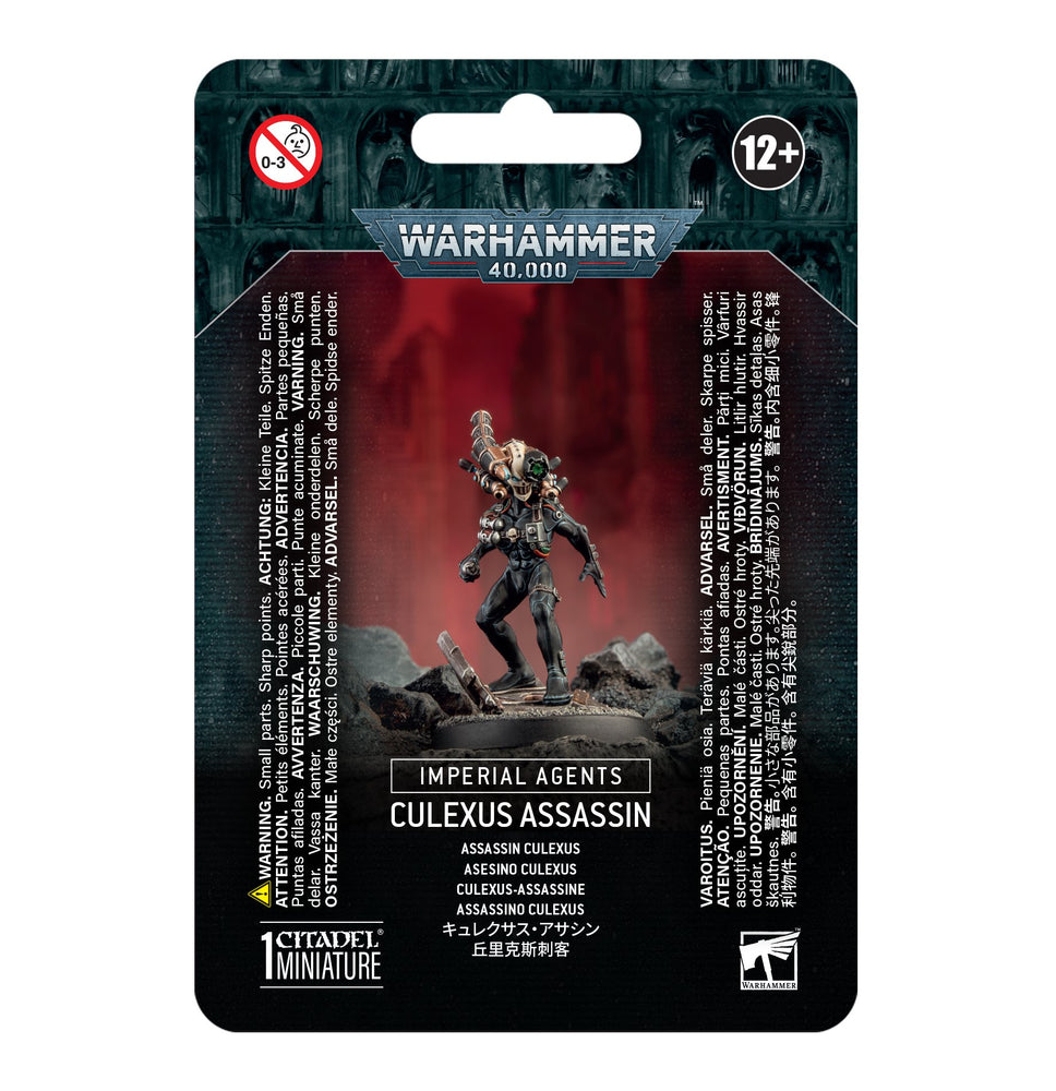 Warhammer 40k Imperial Agents Culexus Assassin