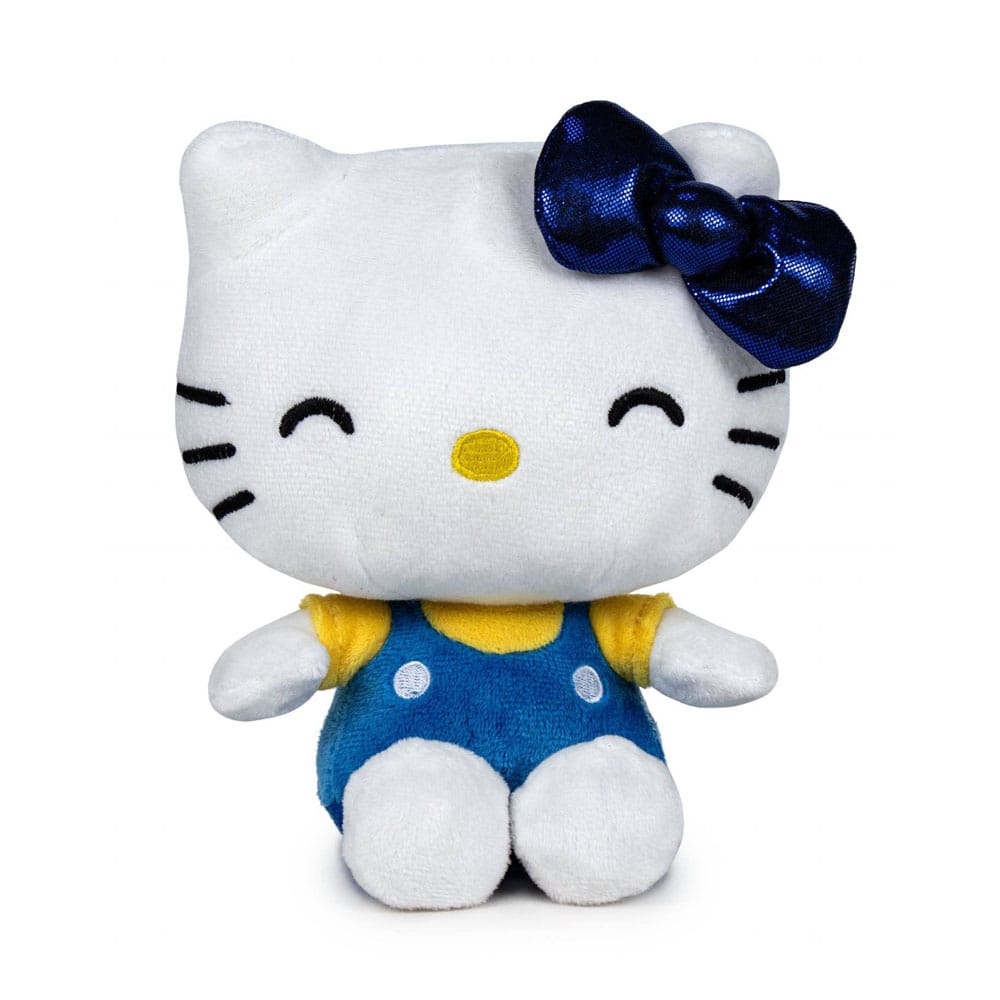 Hello Kitty Plush: Hello Kitty 50th Anniversary 16cm - Purple Bow