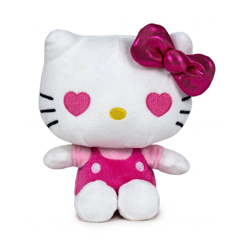 Hello Kitty Plush: Hello Kitty 50th Anniversary 16cm - Pink Bow