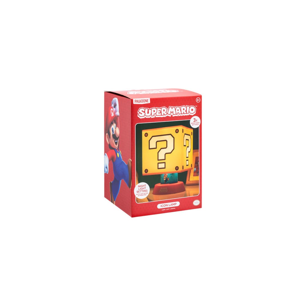 Super Mario: 3D Light Question Block 26 cm