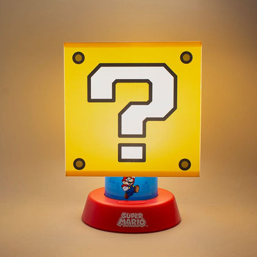 Super Mario: 3D Light Question Block 26 cm