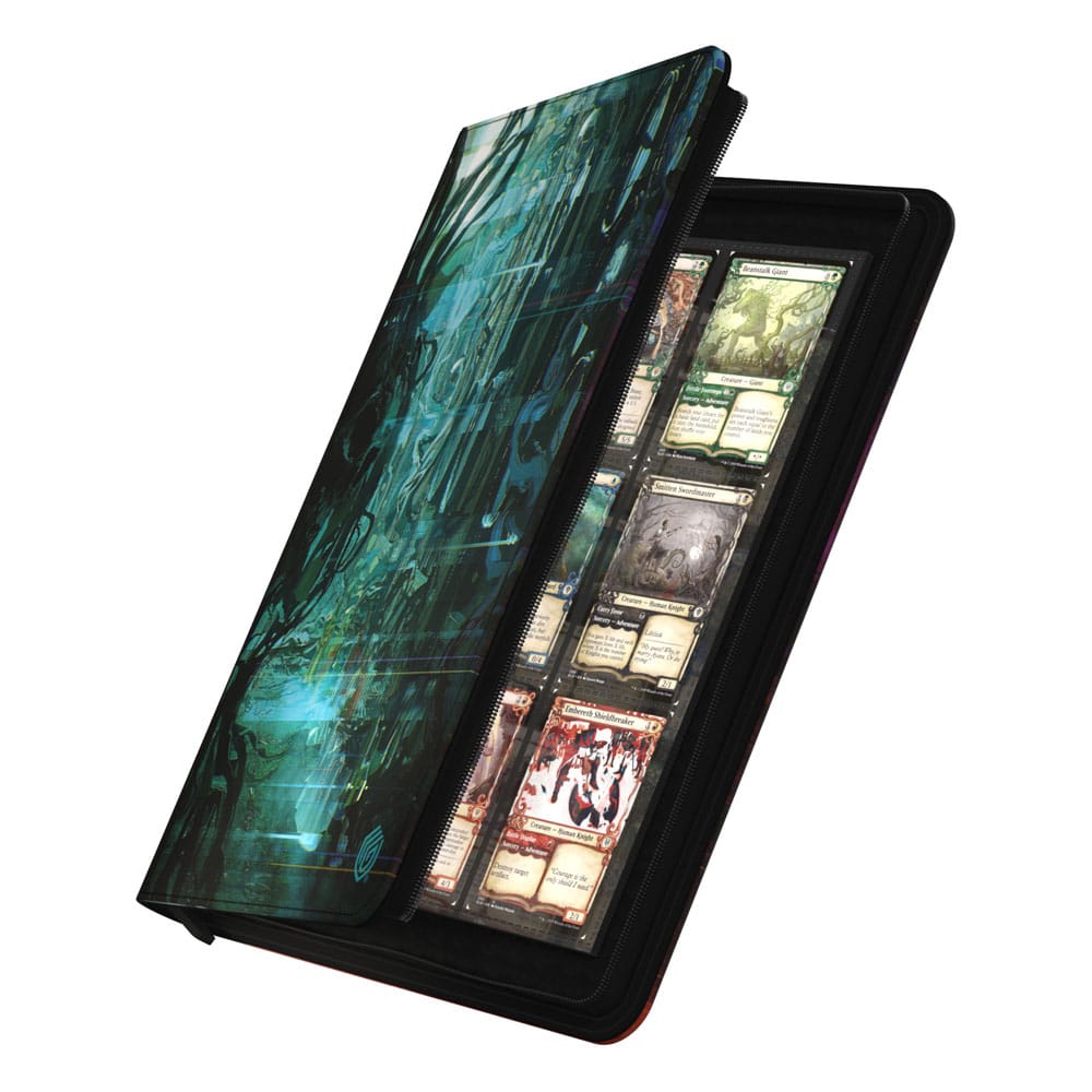 Ultimate Guard 18-Pocket Zipfolio Xenoskin Magic: The Gathering "Duskmourn: House of Horror" - Walk-In Closet