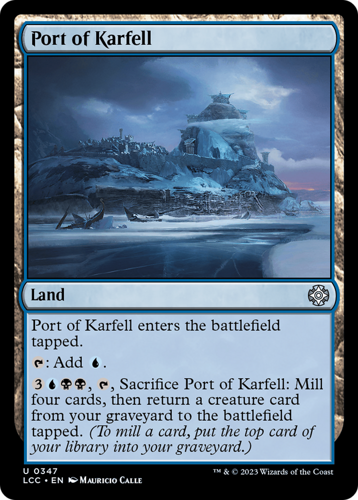 Port of Karfell [The Lost Caverns of Ixalan Commander]