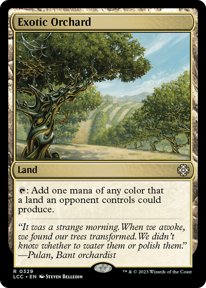 Exotic Orchard [The Lost Caverns of Ixalan Commander]