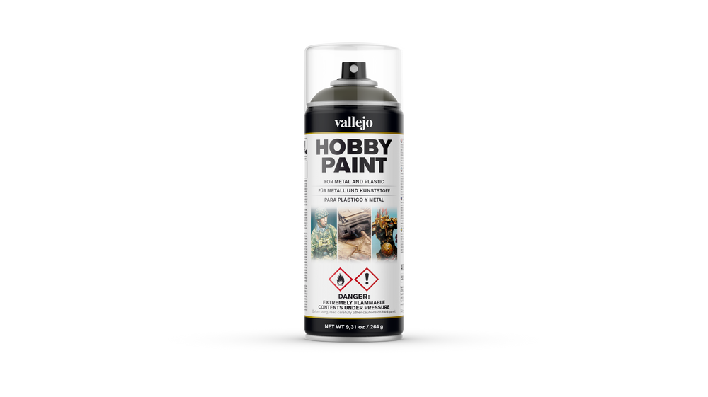 Vallejo Hobby Spray Paint - Russian Green 4BO 28003